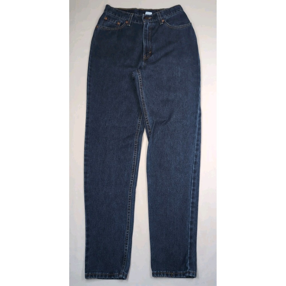 Levi's 512 Women's 11 Slim Taper USA 100% Cotton Denim High Waisted Red Tab 2012